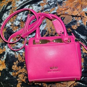 With212 raspberry pink purse bag